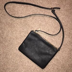Black cross body bag